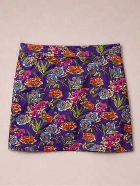 Ralph Lauren Golf Floral Purple Skort Size 4 Built In Shorts Tennis Golf Skirt